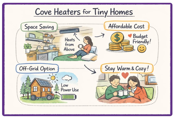 Cove Radiant Heating- Great for Tiny Homes
