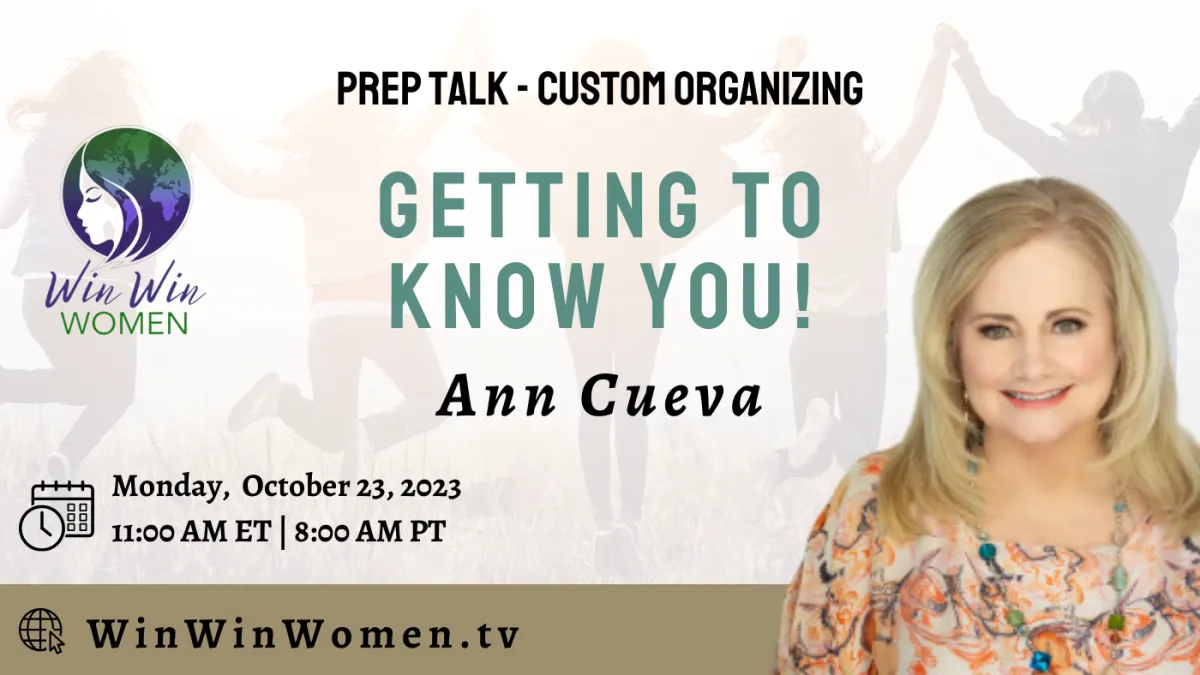 Getting to Know You! Ann Cueva
