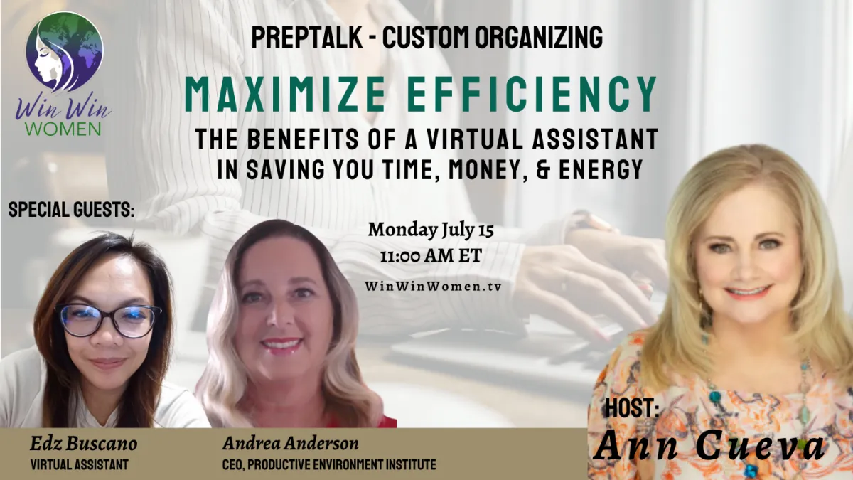 Maximize Efficiency with a Virtual Assistant | Andrea Anderson