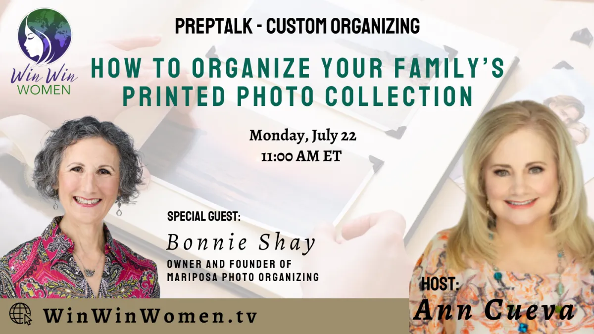 How to Organize Your Printed Photos with Bonnie Shay