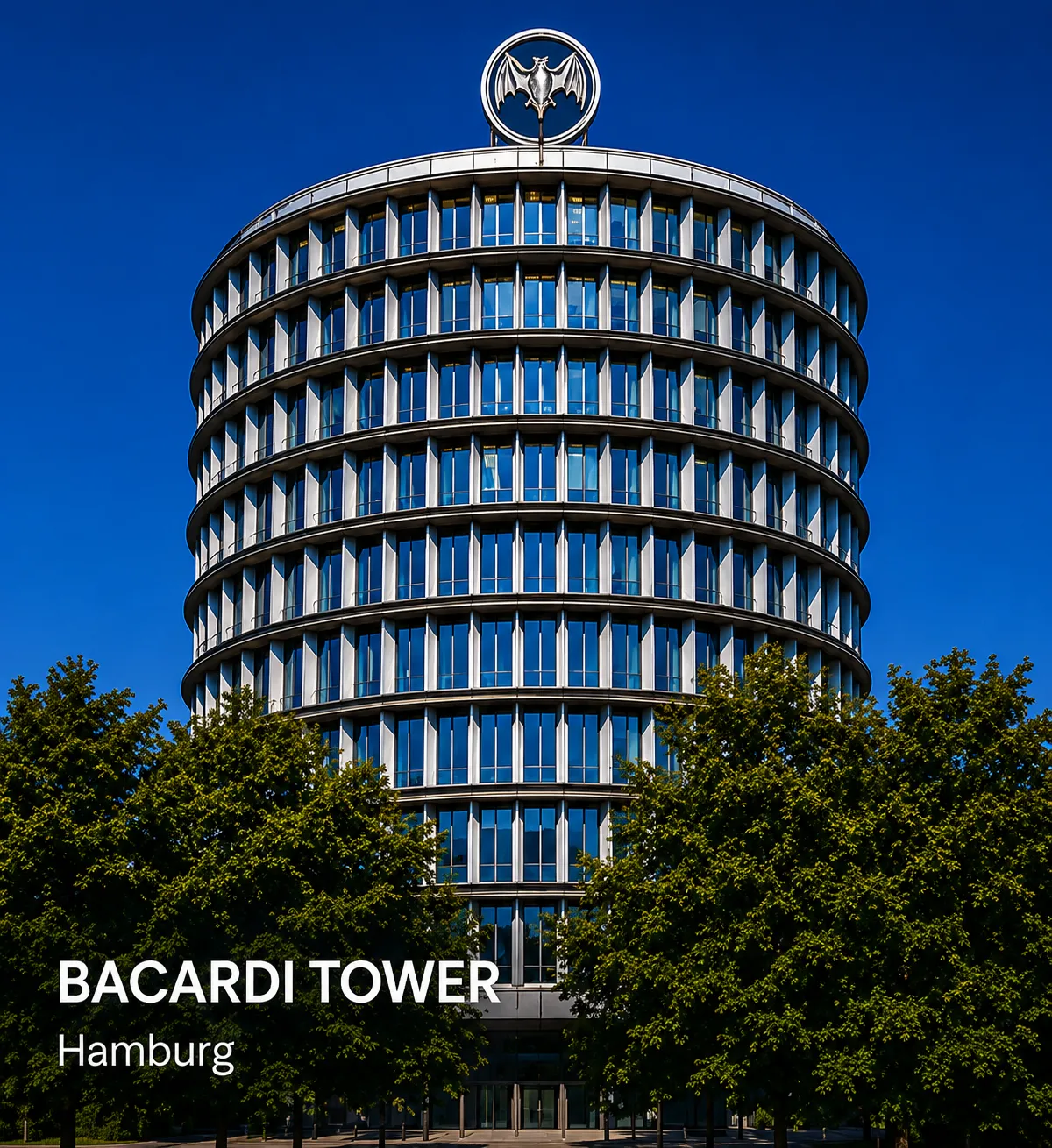 Bacardi Tower Hamburg Foto