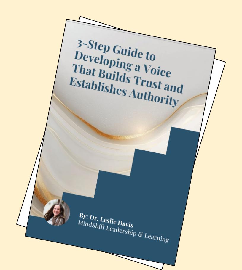 3-Step Guide to Developing a Voice that Builds Trust and Radiates Authority