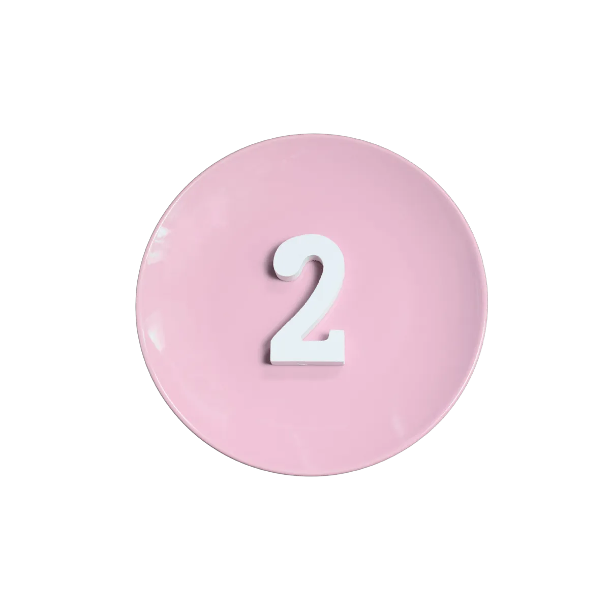 number 2 pictured on a plate