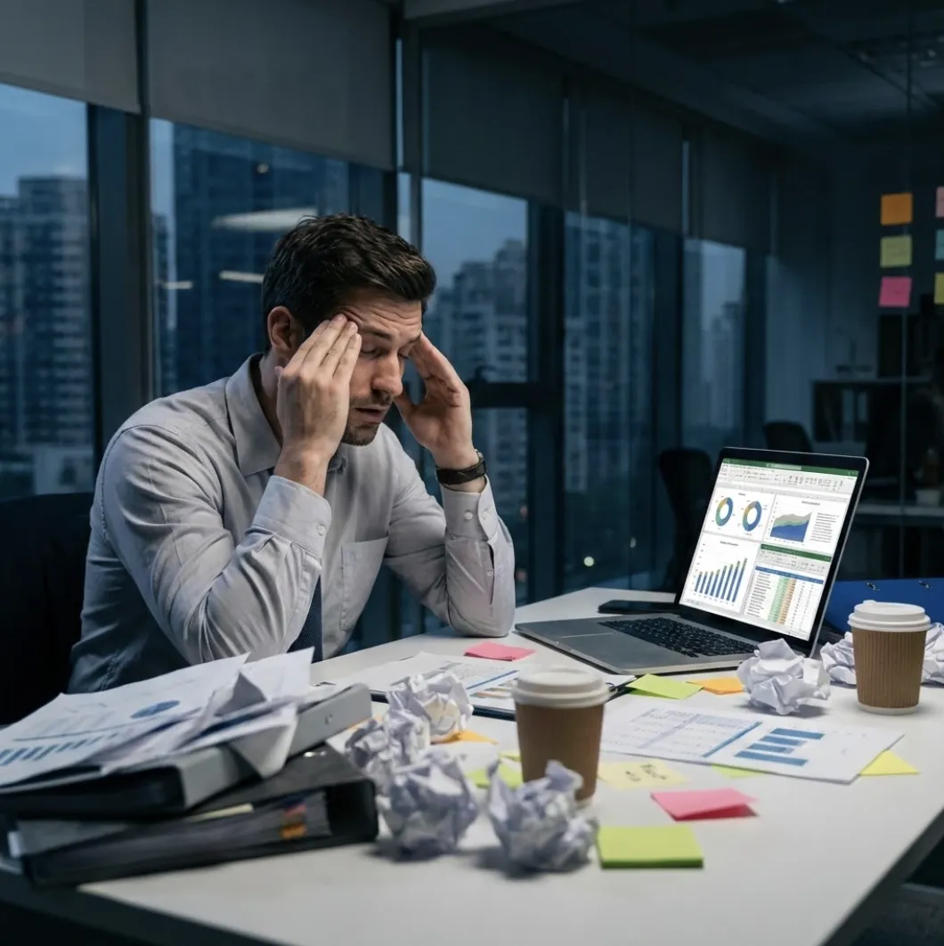 Home service consultant stuck and frustrated