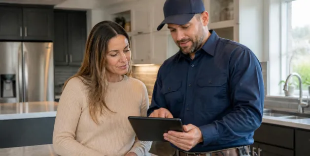 How to Get Your Plumbers to Offer Options (Without Feeling Like Salespeople)
