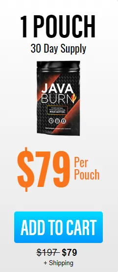 1 Pouch Java Burn