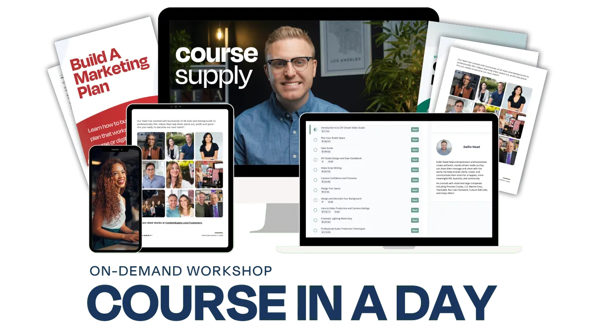 Course In A Day Workshop - Course Supply