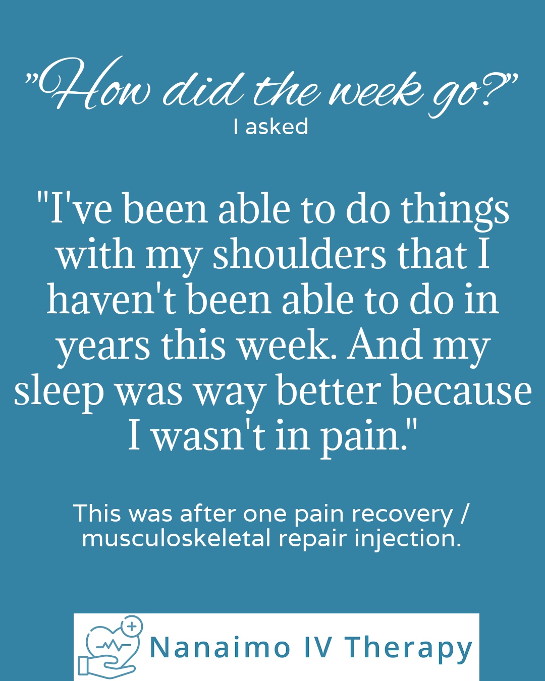 IV NUTRIENT THERAPY NANAIMO BC intravenous therapy, myers cocktail b12 injection  complex injection, energy, mood, immune balance, nanaimo injections, pain, healing