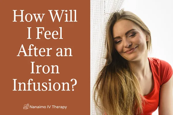 What does it feel like to get an iron infusion? 