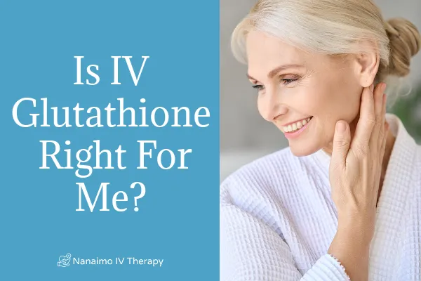 glutathione IV infusions for immune function detoxing anti-aging and liver and skin healthy 