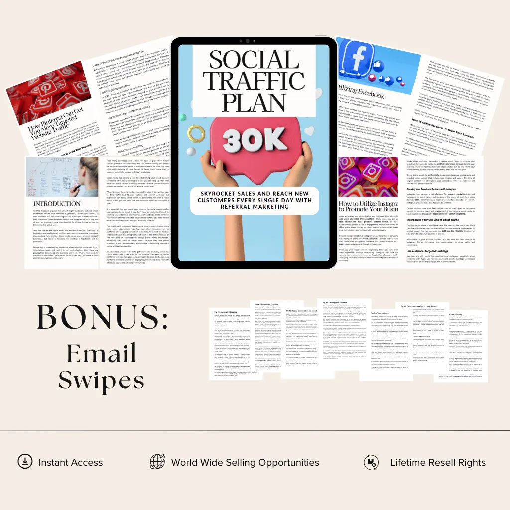 Your Social Media Traffic Plan