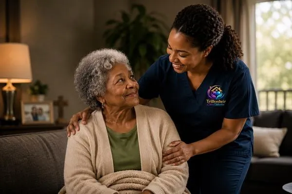 East Texas home with compassionate home care.