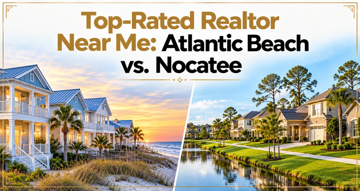 Compare Atlantic Beach and Nocatee real estate with insights on neighborhoods, homes, and how to choose a top-rated Realtor for your next move.