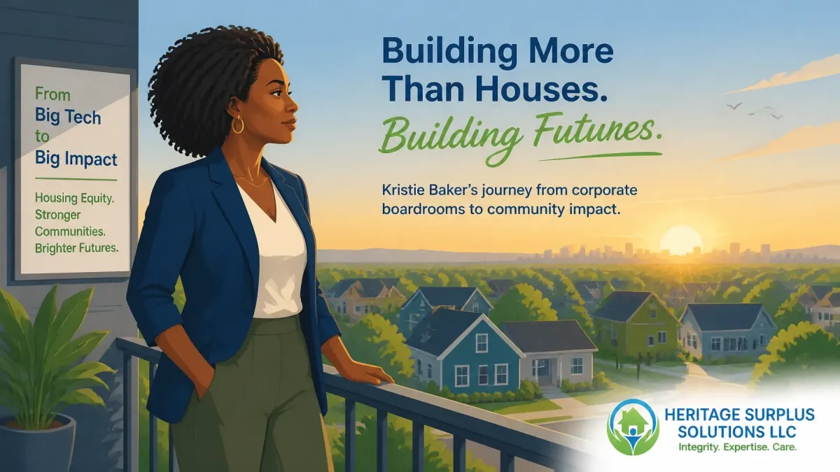 Why I Left Big Tech to Help Strangers Reclaim Their Home Equity: The Birth of Heritage Surplus Solutions