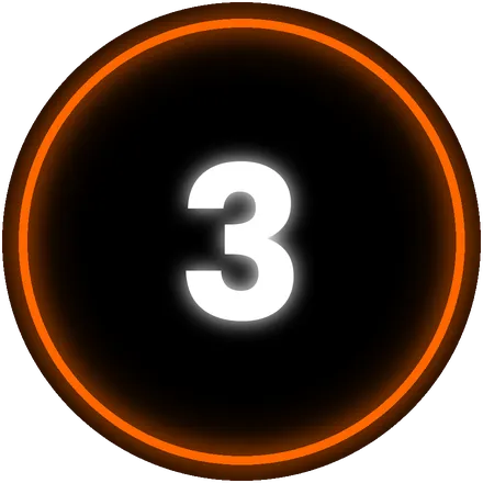The number three