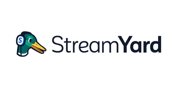 StreamYard livestreaming and video podcast recording platform logo