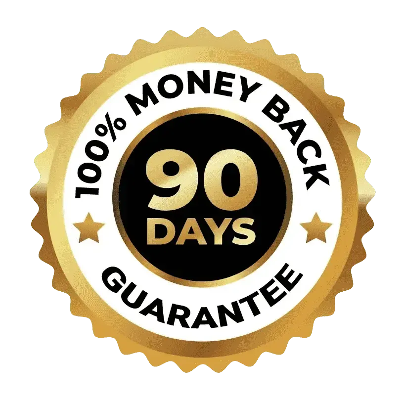 SugarMute 100% Satisfaction 90-Day Money Back Guarantee