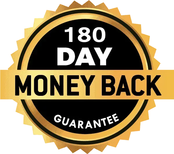 Biodentix 100% Satisfaction 180-Day Money Back Guarantee