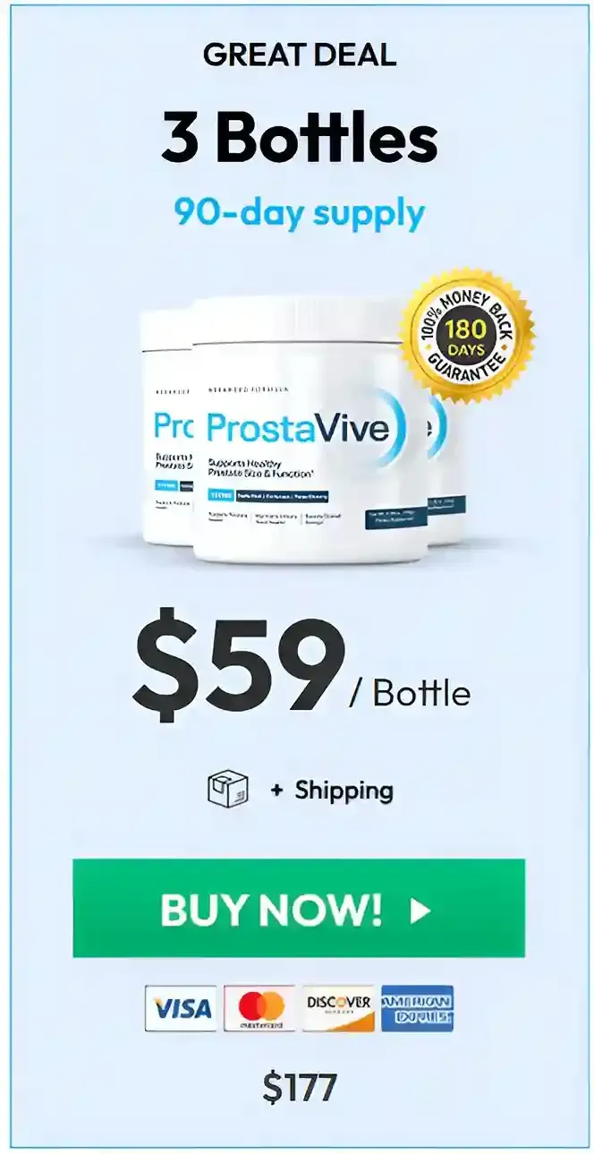 ProstaVive 90-day popular choice pack
