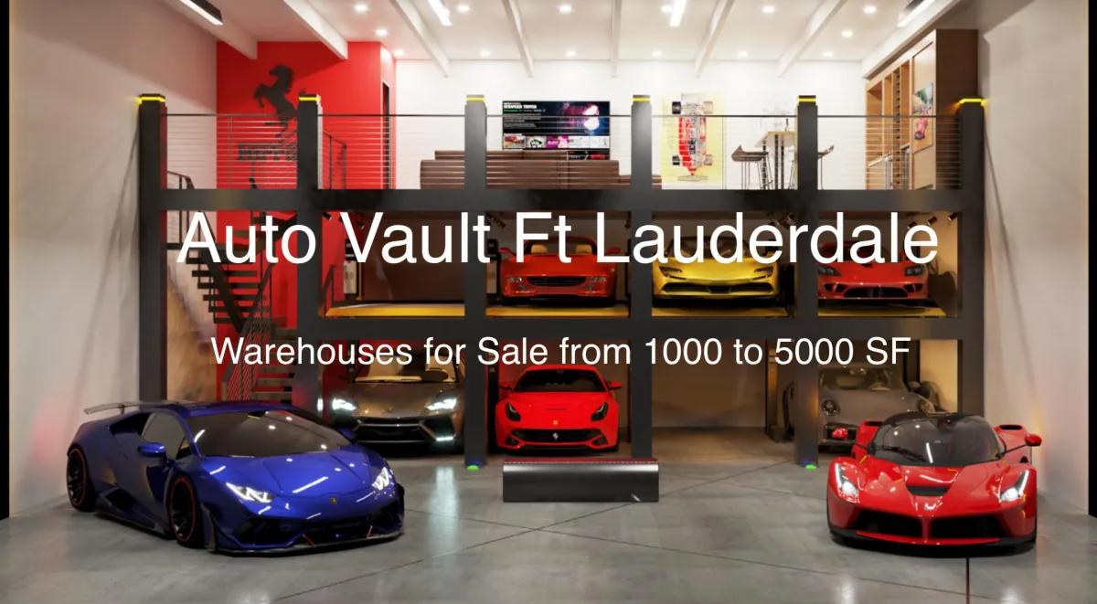 Luxury Car Storage Warehouse for Sale 