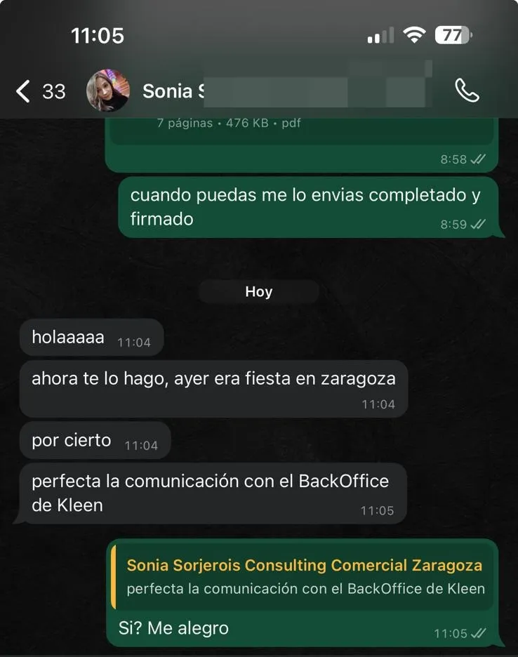 comentario sobre comparativa online luz