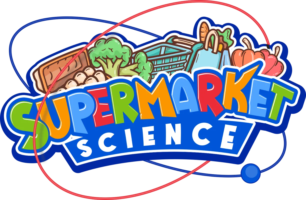 supermarket science magic show logo