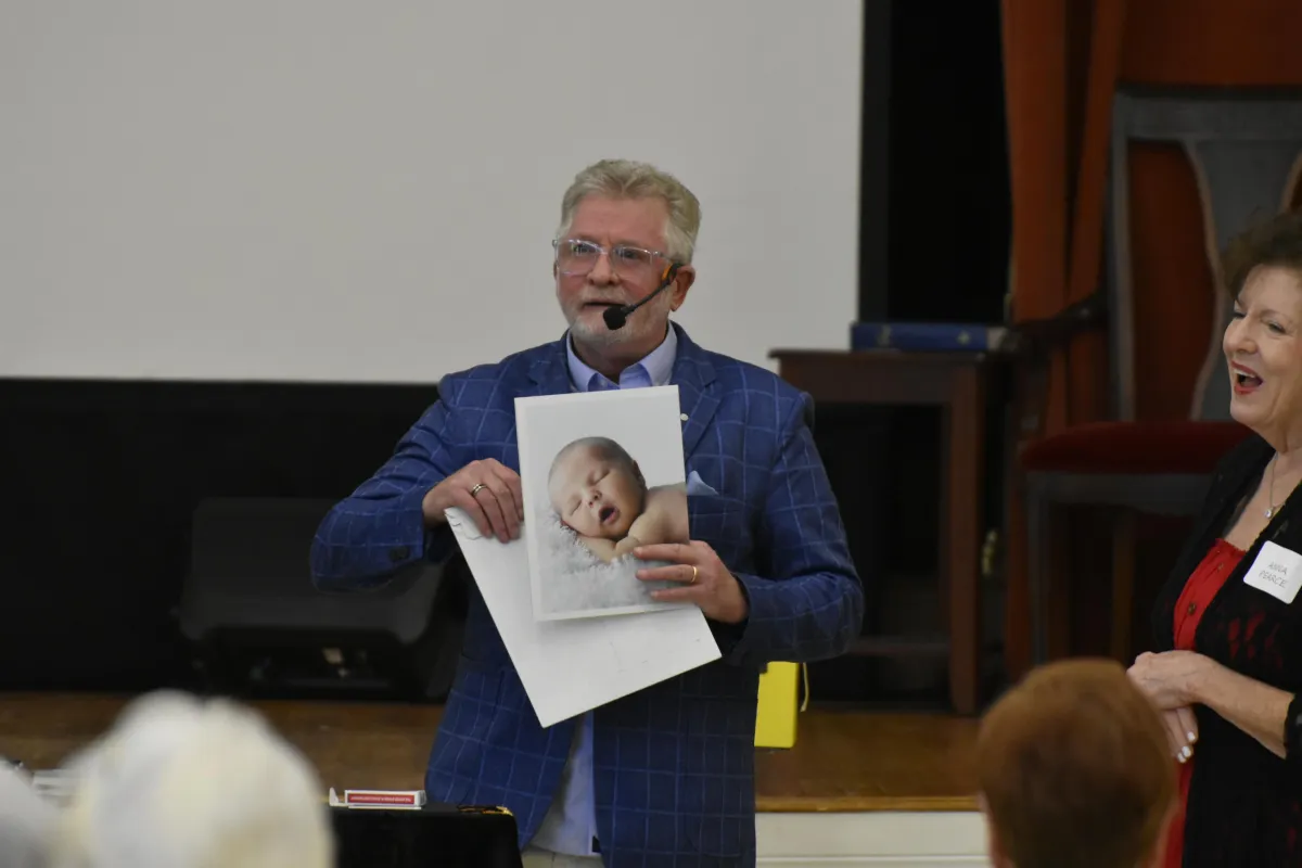 Uncle Buck Performing magic show for seniors in Charlotte NC