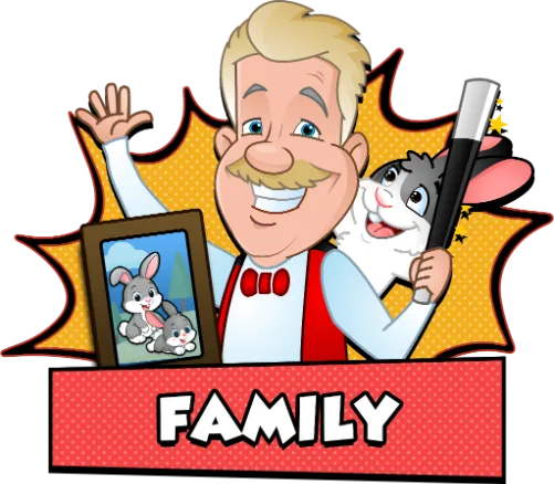 Uncle Buck's Magic Show for family showsthdays in North Carolina