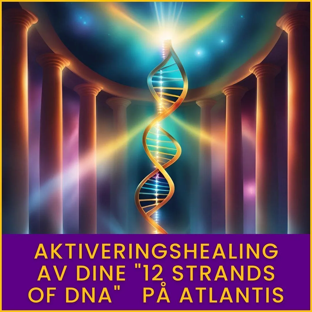 Aktiveringshealing av dine _12 strands of DNA_ med Torini i healingtempelet på Atlantis