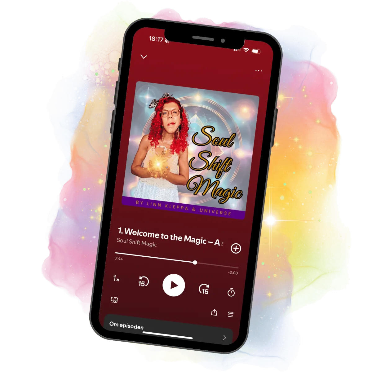 The activating podcast for you who want to embrace who you are and live fully in union with your own true self, your own soul and your own spirit team.