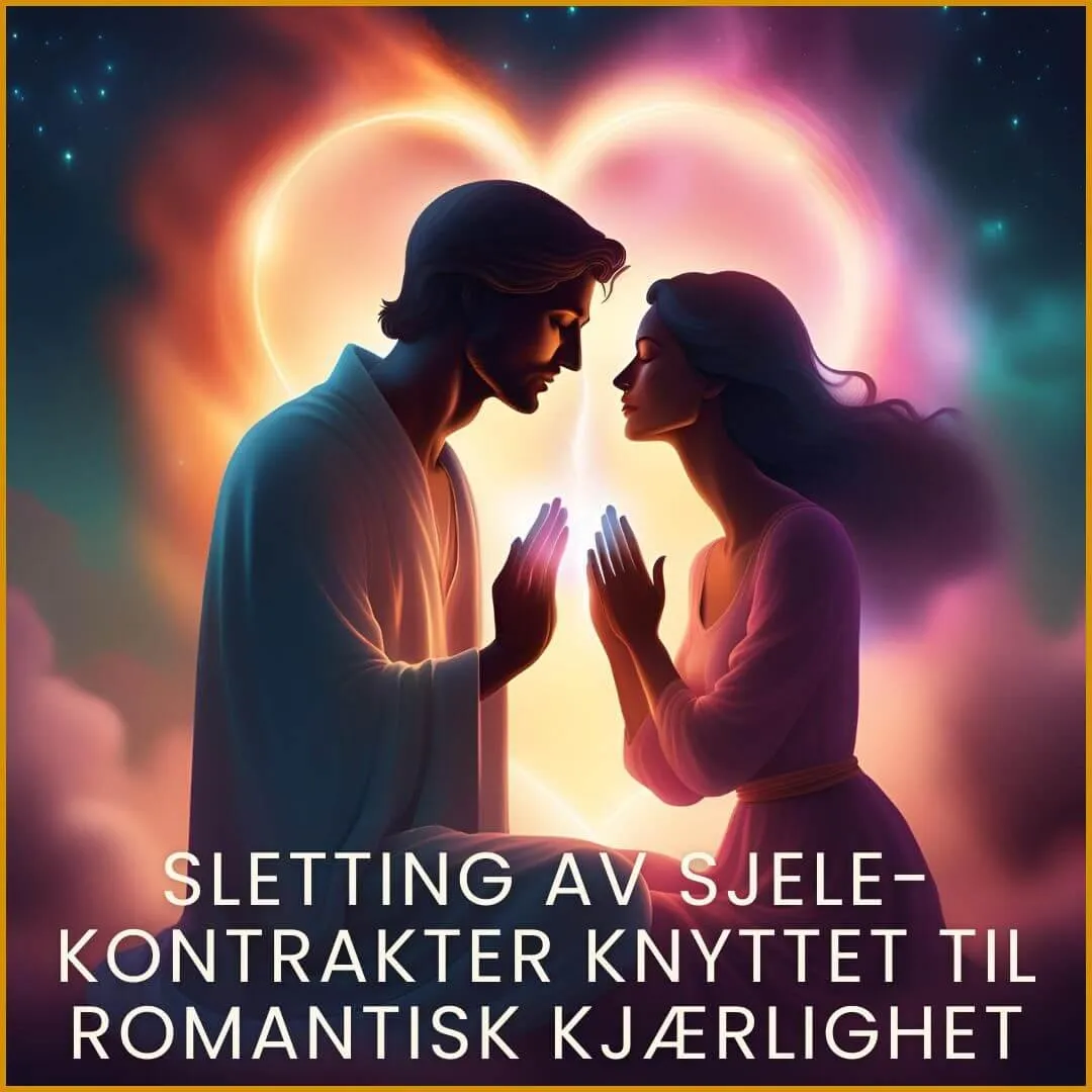 Sletting av sjelekontrakter knyttet til romantisk kjærlighet for å åpne opp for din guddommelige livspartner