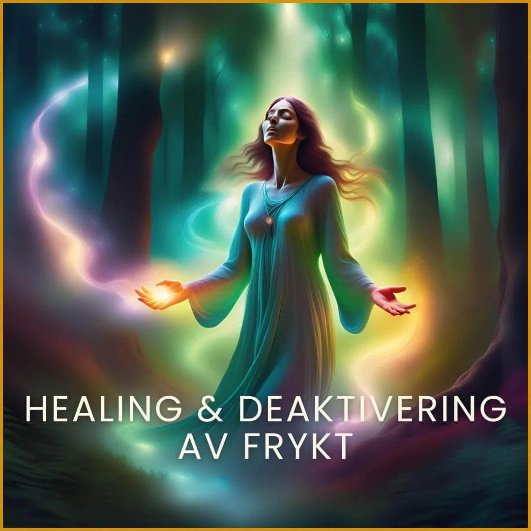 Healing og deaktivering av en frykt. Nå skal du forløse, gi slipp på og dempe frykten som har holdt deg tilbake så lenge.