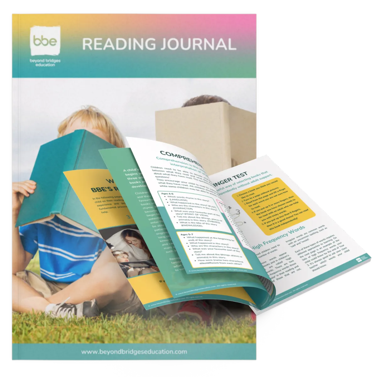 promo image or free reading journal