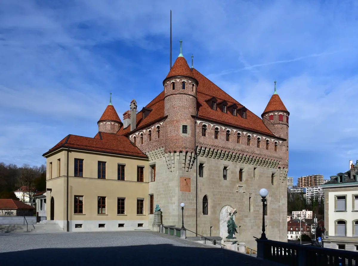 Château Saint-Maire à Lausanne, siège du Conseil d'État du canton de Vaud