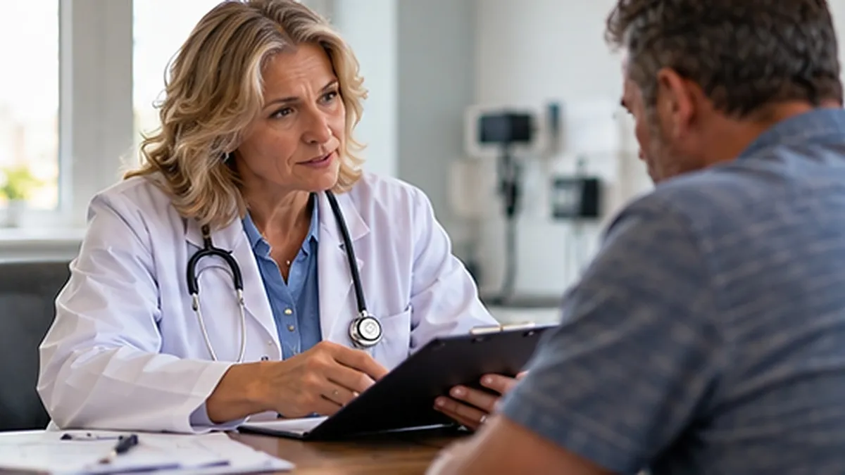 A doctor providing signed medical evidence for a disability claim