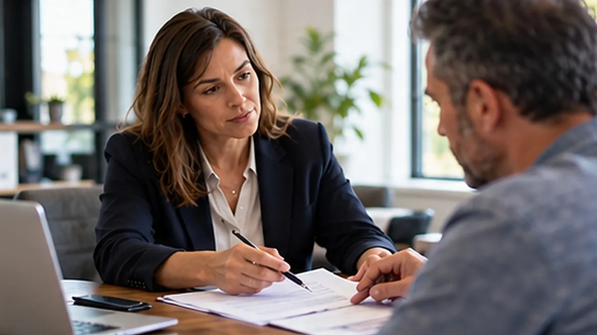 An applicant and advocate reviewing a thorough disability application