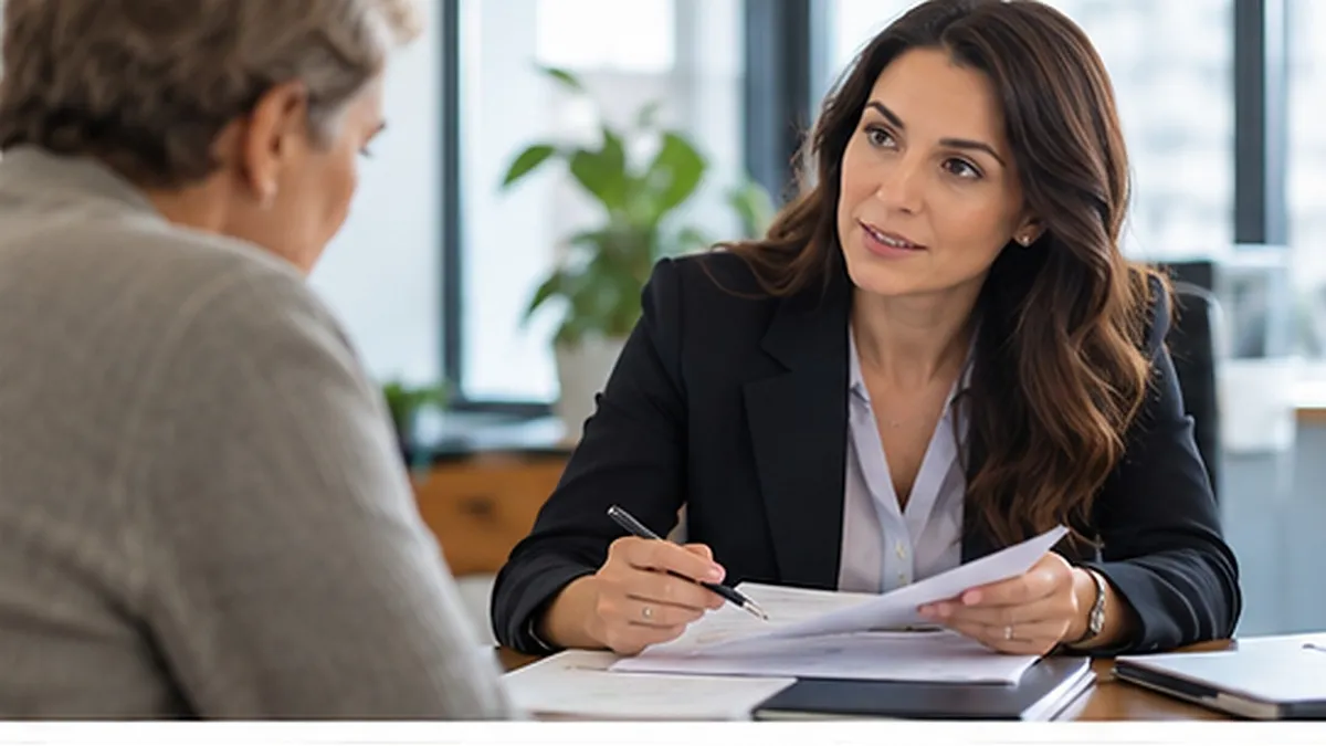 A claimant and lawyer celebrating an approved disability claim