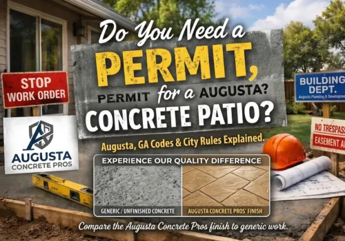 Augusta Concrete Permit