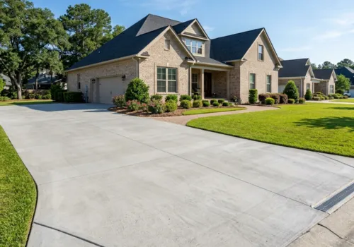 Concrete driveway price in Augusta, Georgia