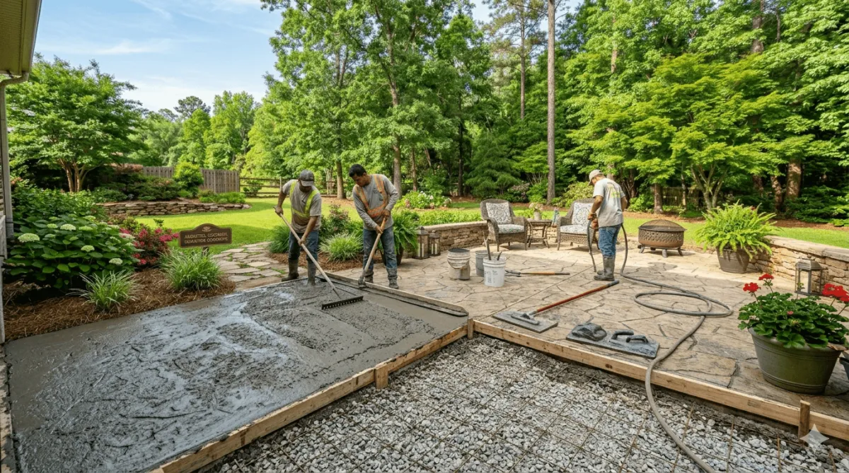 Uneven or Sunken Concrete in Augusta, Georgia