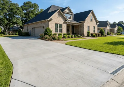 Concrete driveway price in Augusta, Georgia