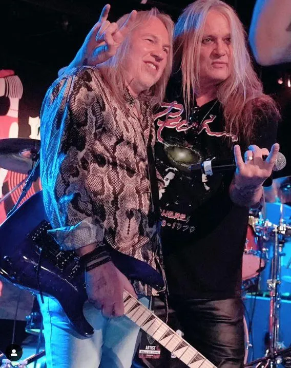 Adam St James and Sebastian Bach