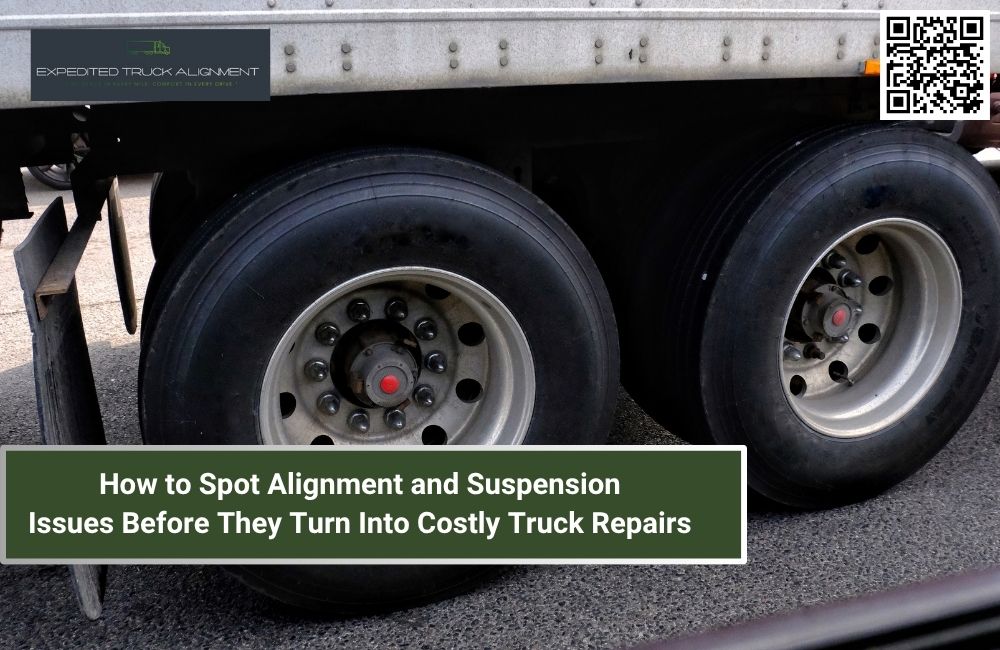 How to Spot Alignment and Suspension Issues Before They Turn Into Costly Truck Repairs