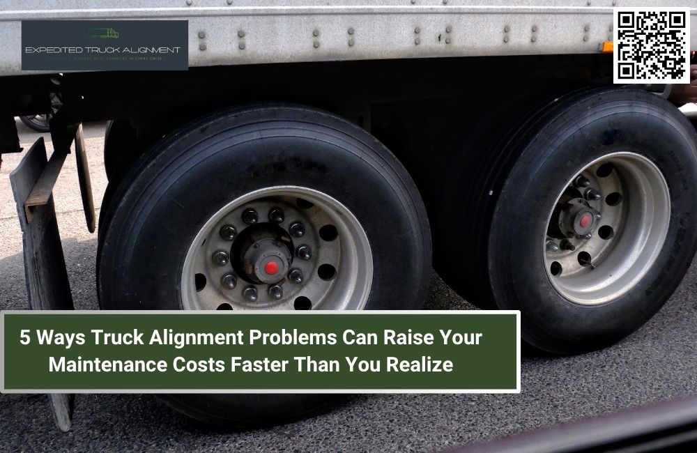 5 Ways Truck Alignment Problems Can Raise Your Maintenance Costs Faster Than You Realize