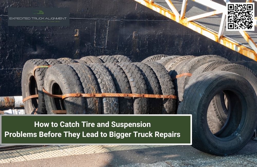 How to Catch Tire and Suspension Problems Before They Lead to Bigger Truck Repairs
