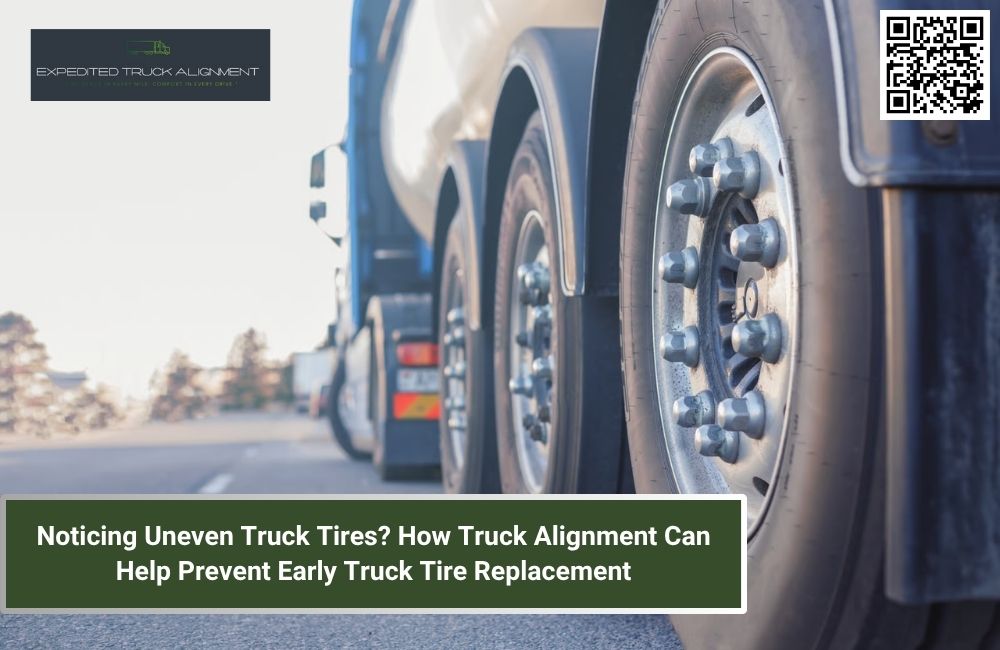 Noticing Uneven Truck Tires? How Truck Alignment Can Help Prevent Early Truck Tire Replacement