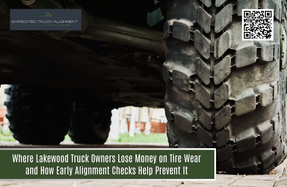 Where Lakewood Truck Owners Lose Money on Tire Wear and How Early Alignment Checks Help Prevent It