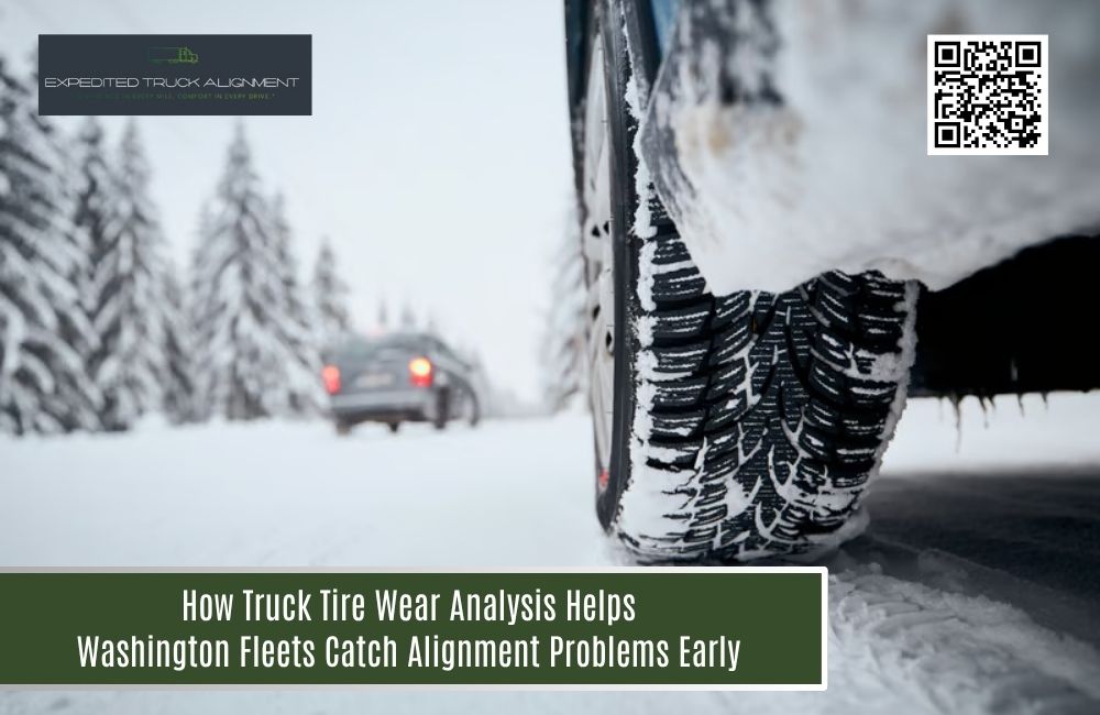How Truck Tire Wear Analysis Helps Washington Fleets Catch Alignment Problems Early