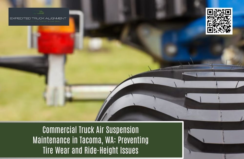 Commercial Truck Air Suspension Maintenance in Tacoma, WA: Preventing Tire Wear and Ride-Height Issues