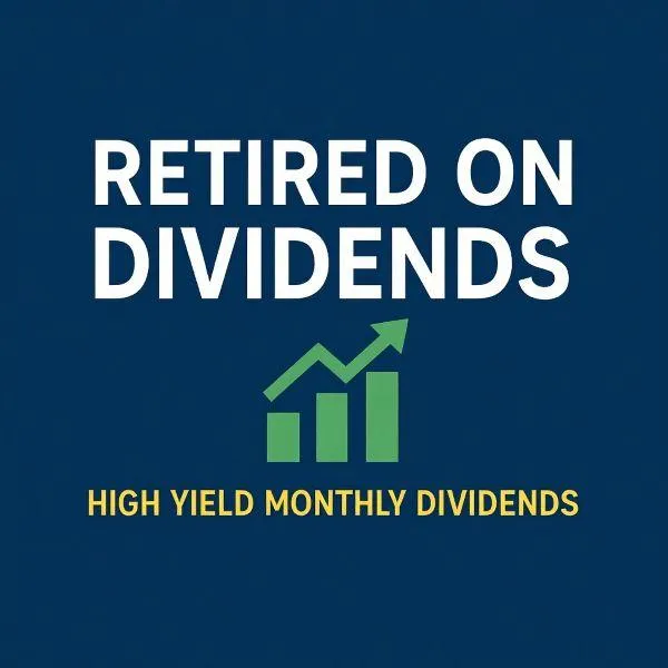logo of the page called Retired on Dividends